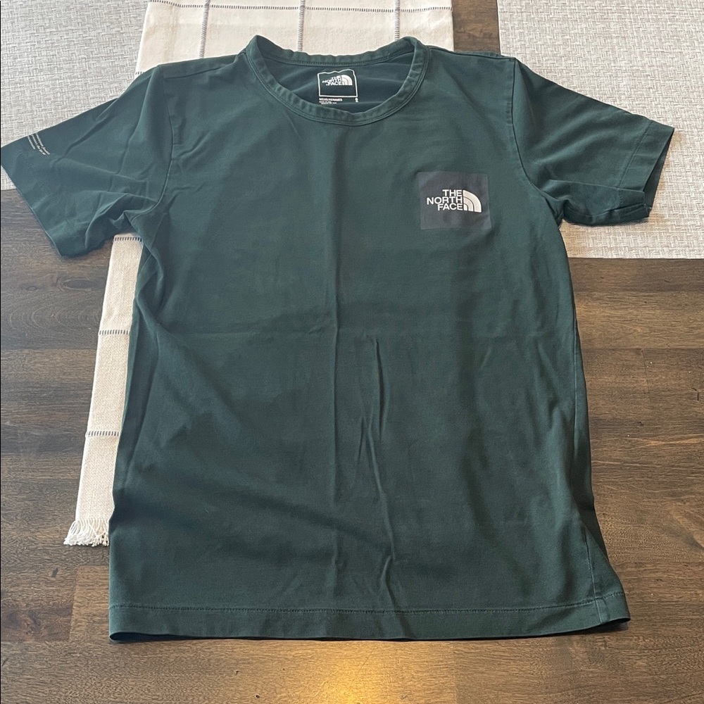 The North Face Dark Green Short Sleeve Logo Tee